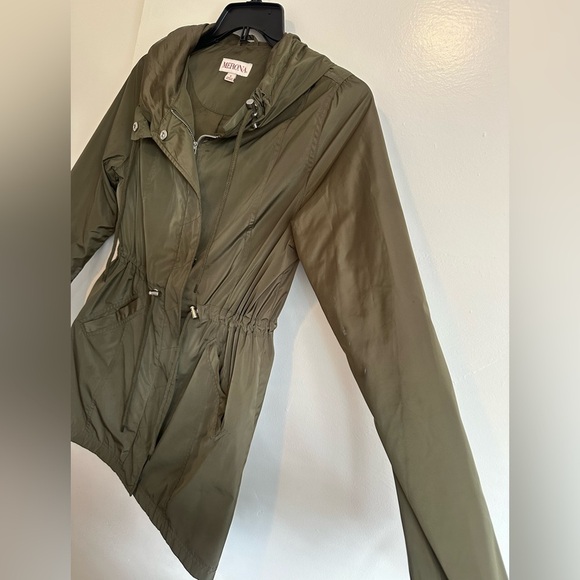 Merona Khaki Utility Jacket with Hood - Picture 4 of 7